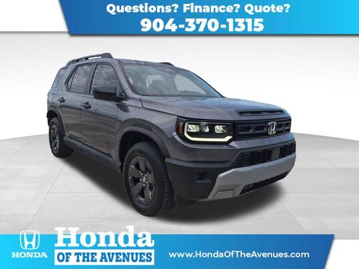 Modern Steel Metallic 2026 Honda Passport AWD RTL Towing