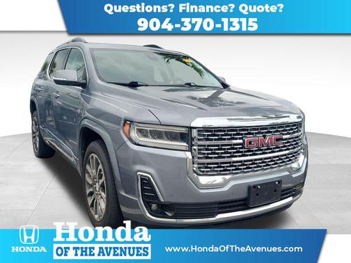 Satin Steel Metallic 2020 GMC Acadia Denali