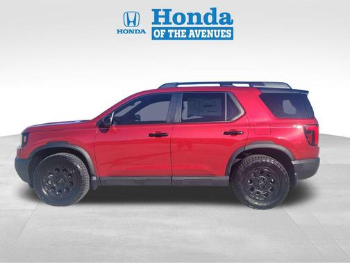 Radiant Red Metallic II 2026 Honda Passport AWD TrailSport Blackout