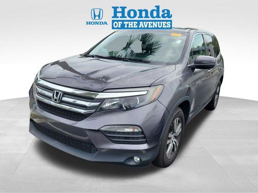 Modern Steel Metallic 2017 Honda Pilot EX-L