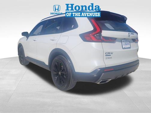 Platinum White Pearl 2026 Honda CR-V Hybrid Sport Touring AWD
