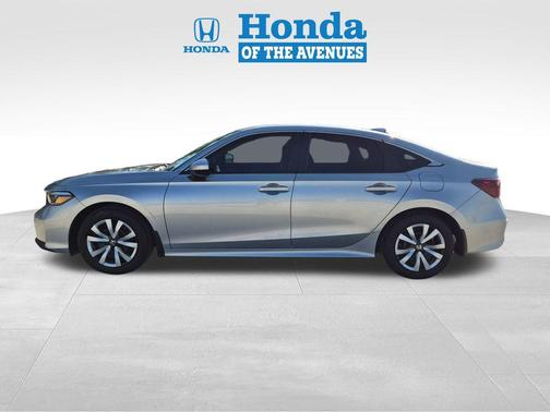 Solar Silver Metallic 2026 Honda Civic LX