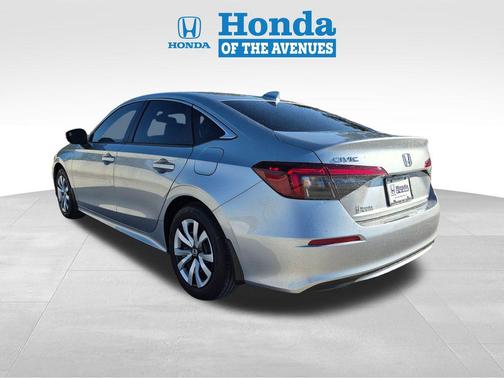 Solar Silver Metallic 2026 Honda Civic LX