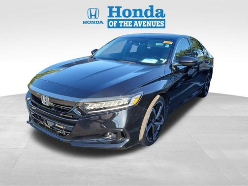 Crystal Black Pearl 2022 Honda Accord Sport 1.5T