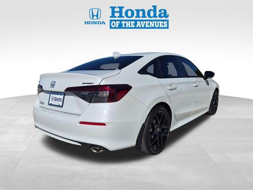 Platinum White Pearl 2026 Honda Civic Sport