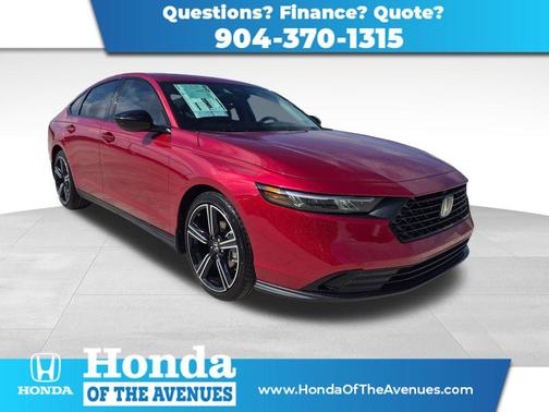 Radiant Red Metallic 2026 Honda Accord SE