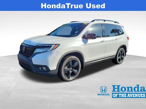 Platinum White Pearl 2021 Honda Passport AWD Elite