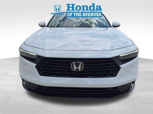 Platinum White Pearl 2026 Honda Accord Hybrid Touring