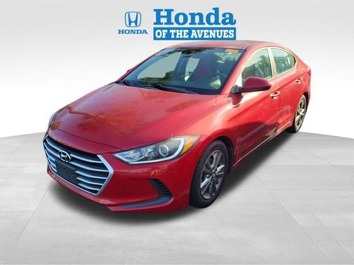 Scarlet Red 2018 Hyundai ELANTRA SEL
