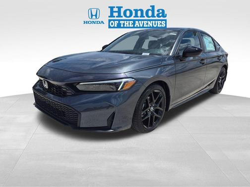 Meteorite Gray Metallic 2026 Honda Civic Sport