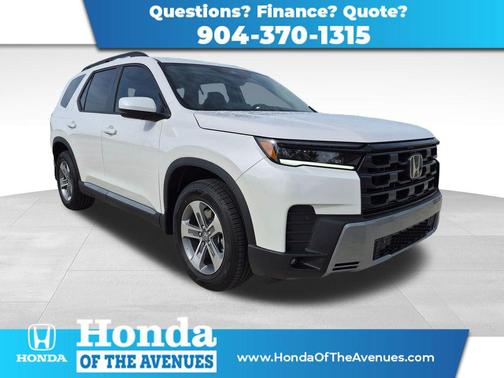 Platinum White Pearl 2026 Honda Pilot EX-L