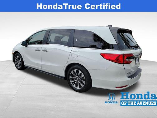 Platinum White 2021 Honda Odyssey EX-L