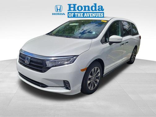 Platinum White 2021 Honda Odyssey EX-L