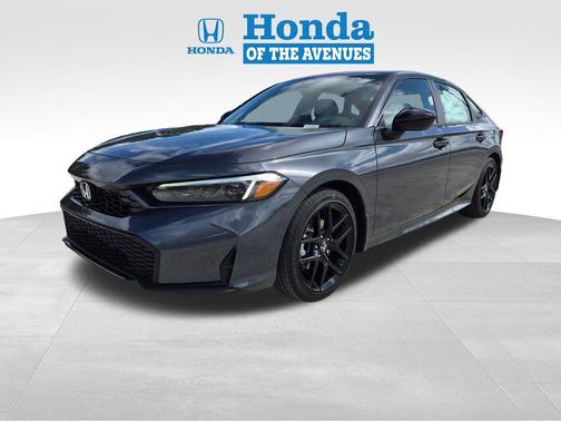 Meteorite Gray Metallic 2026 Honda Civic Hybrid Sport