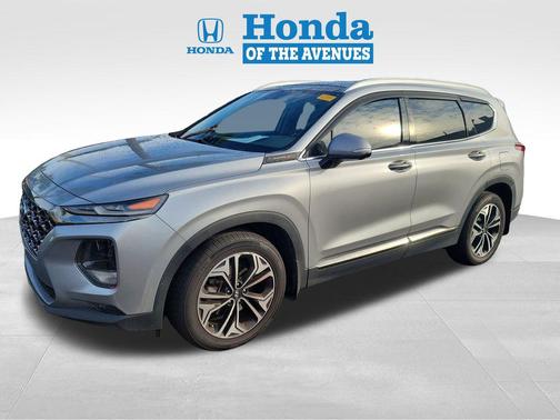 Shimmering Silver Pearl 2020 Hyundai SANTA FE Limited 2.0T