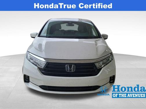 Platinum White 2023 Honda Odyssey Elite
