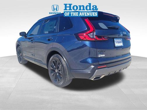 Canyon River Blue Metallic 2026 Honda CR-V Hybrid Sport Touring AWD