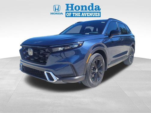 Canyon River Blue Metallic 2026 Honda CR-V Hybrid Sport Touring AWD