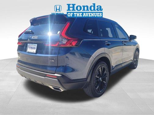 Canyon River Blue Metallic 2026 Honda CR-V Hybrid Sport Touring AWD
