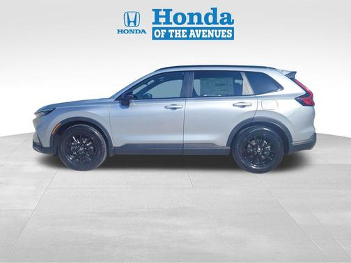 Solar Silver Metallic 2026 Honda CR-V Hybrid Sport-L FWD