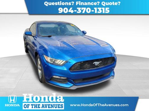 Lightning Blue Metallic 2017 Ford Mustang V6