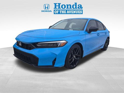 Boost Blue Pearl 2026 Honda Civic Sport