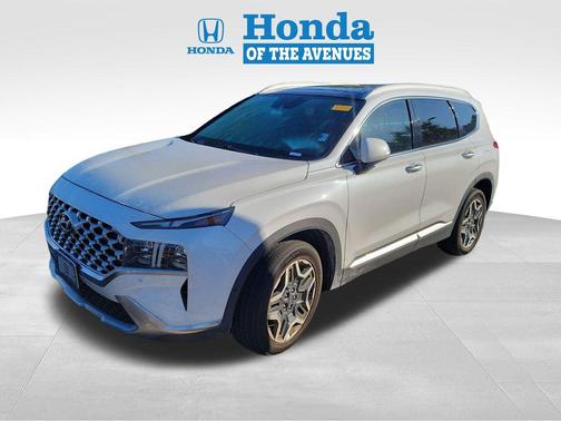 Quartz White 2022 Hyundai SANTA FE Limited
