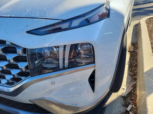 Quartz White 2022 Hyundai SANTA FE Limited