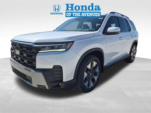 Platinum White Pearl 2026 Honda Pilot Elite