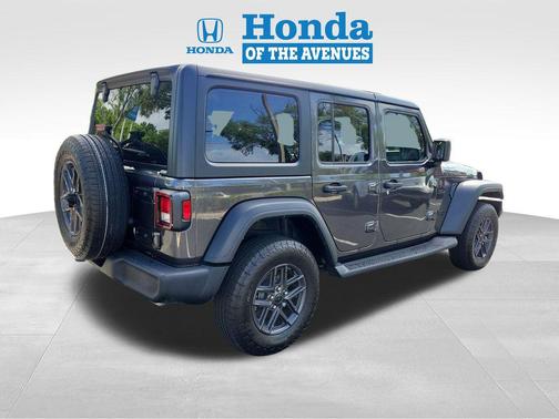 Granite Crystal Metallic Clearcoat 2024 Jeep Wrangler Sport S