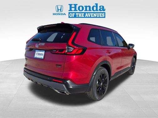 Radiant Red Metallic 2026 Honda CR-V Hybrid Sport Touring AWD