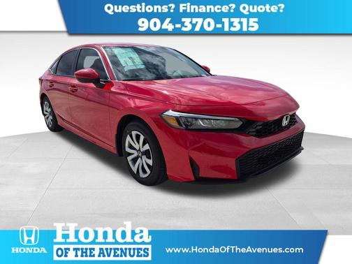 Rallye Red 2026 Honda Civic LX