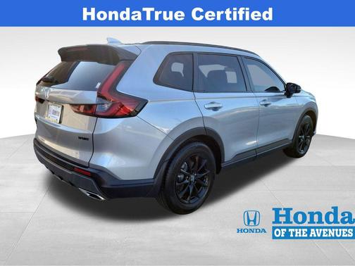 Solar Silver Metallic 2026 Honda CR-V Hybrid Sport-L FWD