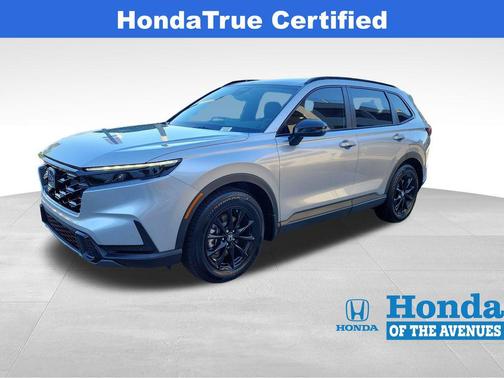 Solar Silver Metallic 2026 Honda CR-V Hybrid Sport-L FWD