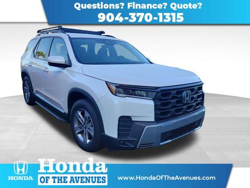 Platinum White 2026 Honda Pilot EX-L