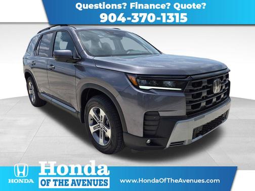 Modern Steel Metallic 2026 Honda Pilot EX-L