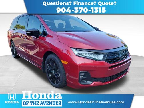 Radiant Red Metallic II 2026 Honda Odyssey Sport-L