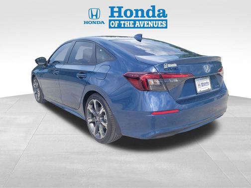 Blue Lagoon Pearl 2026 Honda Civic Hybrid Sport Touring