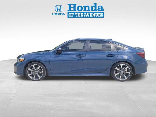 Blue Lagoon Pearl 2026 Honda Civic Hybrid Sport Touring