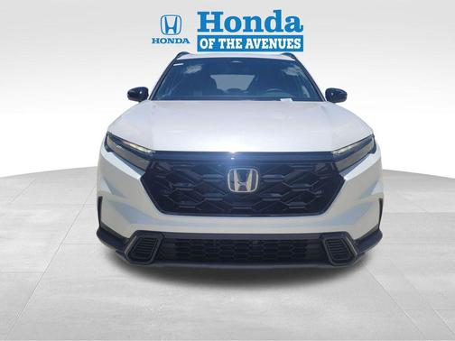 Platinum White Pearl 2026 Honda CR-V Hybrid Sport FWD