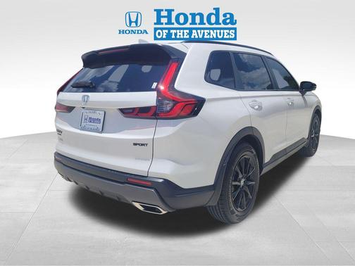 Platinum White Pearl 2026 Honda CR-V Hybrid Sport FWD
