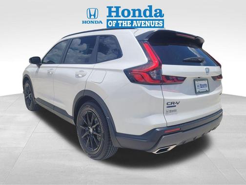 Platinum White Pearl 2026 Honda CR-V Hybrid Sport FWD