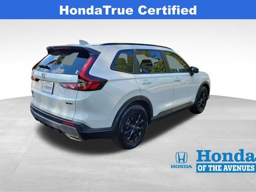 Platinum White Pearl 2026 Honda CR-V Hybrid Sport-L FWD