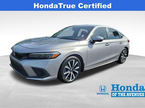 Silver Metallic 2022 Honda Civic EX-L