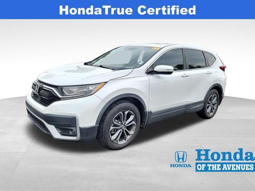 Platinum White Pearl 2021 Honda CR-V 2WD EX-L