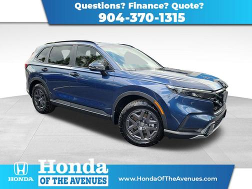 Blue Metallic 2026 Honda CR-V Hybrid TrailSport AWD