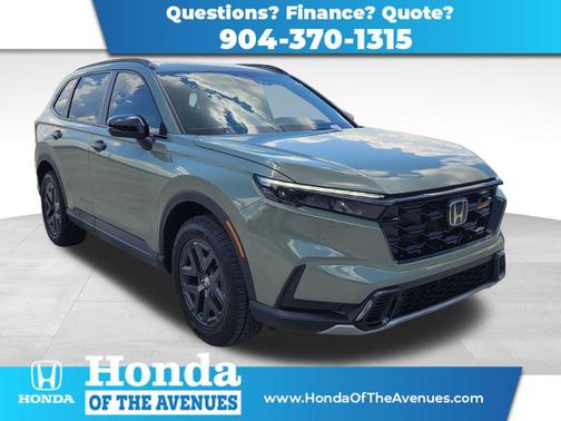 Ash Green Metallic 2026 Honda CR-V Hybrid TrailSport AWD