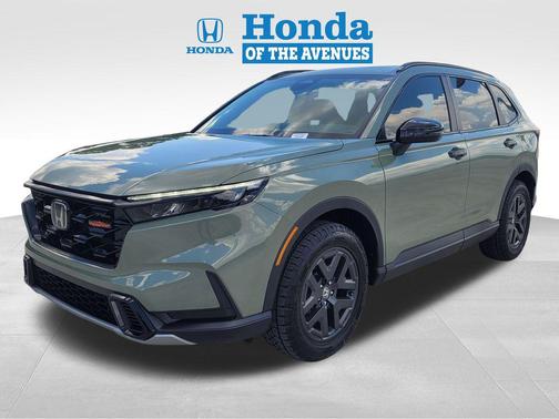 Ash Green Metallic 2026 Honda CR-V Hybrid TrailSport AWD