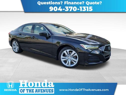 Black Pearl 2023 Acura TLX Technology
