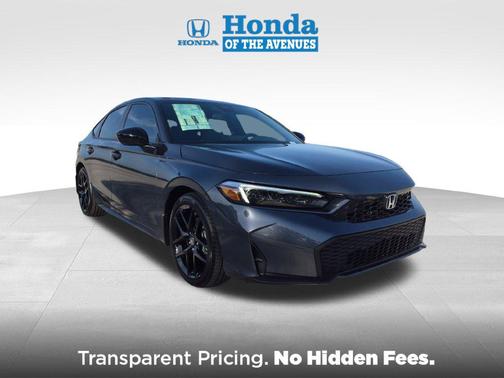 Meteorite Gray Metallic 2026 Honda Civic Hybrid Sport